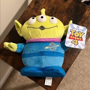 Disney Toy Story 4 Space Alien Plush - Blue and Green